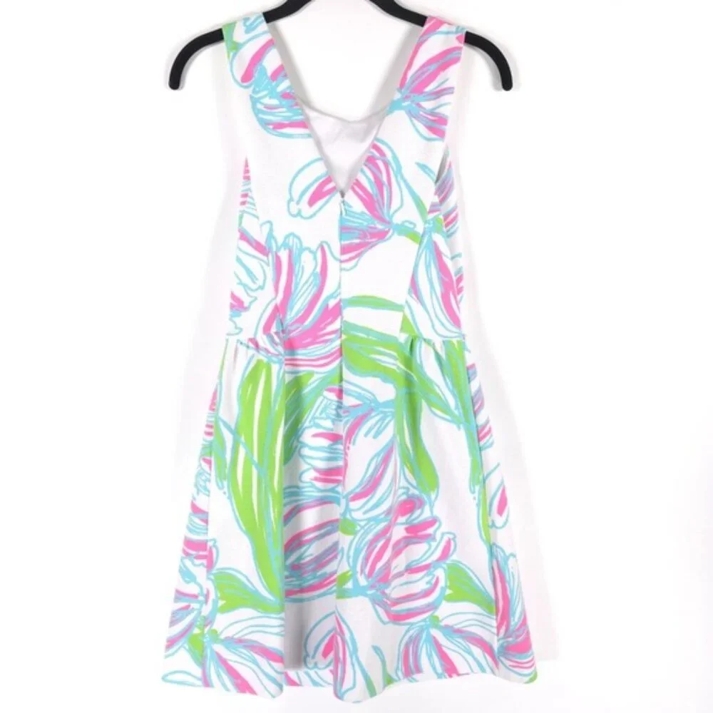 Lilly Pulitzer Bella Ring‎ The Bellboy Ottoman Fit & Flare Dress 74681 Size XS